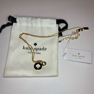 Kate Spade gold necklace.
